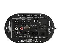 Amplificateur Bluetooth numérique ANCLLO amplificateur Bluetooth numérique de voiture automatique 8 pouces amplificateur stéréo haute puissance basse Hifi