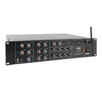 Pyle Amplificateur Bluetooth de Puissance sans Fil 8 Canaux - 4000W Rack Mount Multi-Zone, Système Audio Stéréo pour Home Cinema avec RCA, USB, AUX - pour Haut-parleurs, PA, Théâtre, Studio/Scène