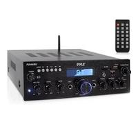 Amplificateur Bluetooth Sans Fil - Pyle - 7 entrées - 2 canaux - 200 W - Noir Noir G
