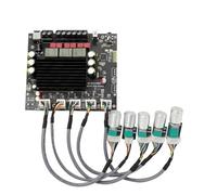 Amplificateur Bluetooth XY-ST21PRO à 2.1 canaux, Carte numérique TPA3255, 100W x 2 + 200W, pour Home cinéma, Bricolage, Haut-Parleur, Caisson de Basses (avec Ligne)