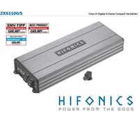 Amplificateur compact numérique 5 canaux Hifonics ZXS1100/5 classe D 1100 wat...