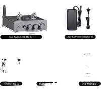 Amplificateur, connectivité Bluetooth, son Hi-Fi, transparent