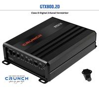 Amplificateur numérique compact 2 canaux Crunch GTX800.2D 800 watts avec...