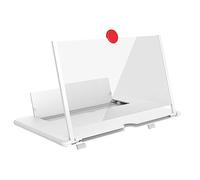 Amplificateur D’écran Pliable Multifonction pour Smartphone, Abs | Angle de Vision Réglable, Format Compact et Léger, Lecture de Livres ou Journaux, Usage Manuel comme Loupe Couleur Aléatoire