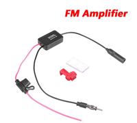 Amplificateur d'antenne 3 en 1 SMA 12V DAB FM AM,amplificateur de Signal Anti-interférence pour voiture et bateau,76-108MHZ - Type FM Amplifier