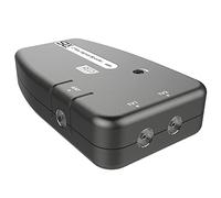 Amplificateur d'antenne amplificateur de signal TV SLx 2 voies avec connexions coaxiales, filtrage 4G et 5G, contrôle de gain variable et efficacité énergétique améliorée