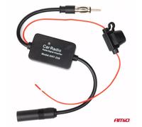 Amplificateur d'antenne de voiture anti-interférences 12V AMIO 04133