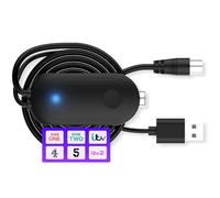 Amplificateur d'antenne TV Amplificateur de signal pour réception claire d'intérieur Compatible TV numérique Alimenté par USB Câble USB de 1 m avec câble de 0,3 m
