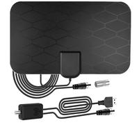 Amplificateur d'antenne TV numérique 4K HDTV VHF UHF HEVC Antenne intérieure DVB T2 pour décodeur TV Booster USB actif DVB-T2 36dB - Type Antenna Amplifier