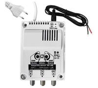 Amplificateur d'antenne TV - TONNA - 301088 - 40dB - Multi-alimentation - VHF FM UHF