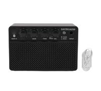 Amplificateur de Basses Guitare Rechargeable AMP 10W Subwoofer Bt Haut-Parleur Portable Sans Fil Bluetooth Noir Extérieur Live Performance Taille Compact