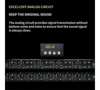 Amplificateur de casque 4 voies, 4 canaux, stéréo, Hi-Fi, audio, USB, EU
