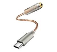 Amplificateur de casque audio USB C vers interfaces 3,5 mm Câble de décodage auditif numérique Équipement professionnel