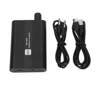 Amplificateur de casque hi-fi portable, contrôle du volume, contrôle des basses, amplificateur de casque hi-fi 3,5 mm rechargeable pour téléphones MP3 et MP4