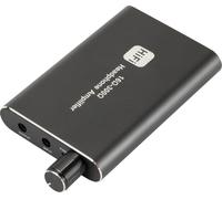 Amplificateur de casque portable en alliage d'aluminium, amplificateur hi-fi, améliore la qualité sonore, 600 mAh, batterie intégrée, prise jack 3,5 mm