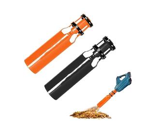 Amplificateur de flux d'air pour souffleurs de feuilles, accessoire cyclonique à haut débit, extension de buse turbo, augmente la vitesse et la puissance, accélérateur de flux d'air pour les débris de