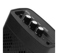 Amplificateur de Guitare électrique,5W Micro Amp Prise en Charge Bluetooth avec 2 Haut-parleurs Mini Amplificateur Combo Guitare 2200mAH pour Accessoires d'instruments de Musique(black)