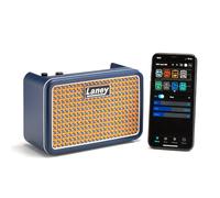 Amplificateur de Guitare Intelligent et Portable Laney Prism Mini - Ampli d'entraînement piloté par Application avec 100 préréglages, 17 modèles d'amplis, Basse et Acoustique - Blu