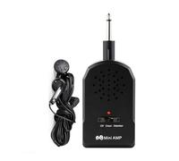 Amplificateur de guitare sans fil - Ampli compact pour basse et guitare électrique | Petit haut-parleur combiné, unité sonore rechargeable, égaliseur intégré, modes d'effet polyvalents, solution audio