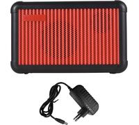 Amplificateur de guitare, sans fil Bluetooth, batterie rechargeable, rouge