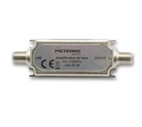 Metronic 440141 Boitier Amplificateur de ligne 20 dB 920 2150 MHz