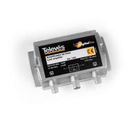 Amplificateur de ligne satellite FI 20dB 5-2150Mhz TELEVES 7485