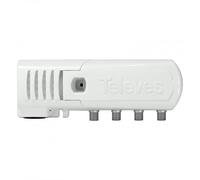 Amplificateur de logement VHF/UHF à 3 sorties (2 + TV) Televes