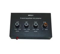 Amplificateur de microphone de qualité studio avec égaliseurs 3 bandes et circuit de contrôle automatique
