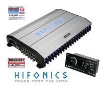 Amplificateur de processeur de son DSP 4 canaux HIFONICS TRX-4004DSP avec tél...