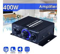 Amplificateur de puissance 2-CH avec entr¿¿e RCA pour les amplificateurs num¿¿riques de voiture ¿¿ la maison Amplificateur de puissance audio HiFi 200W + 200W AK-170
