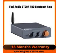 Amplificateur de puissance audio Bluetooth Fosi Audio BT20A Pro TPA3255 300W x 2 Mini HiFi Stéréo avec réglage des basses et des aigus pour Home Cinéma Bluet with 48V