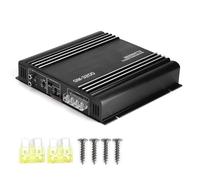 Amplificateur de puissance Audio de voiture 3800W 2 canaux 12V-ampli stéréo Hifi-performance en alliage d'aluminium noir