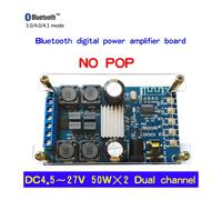 Amplificateur De Puissance Audio Numérique À Double Canal 50w X 2, Module Avec Boîtier, Carte D'amplification Audio, Compatible Bluetooth, Haute Qualité