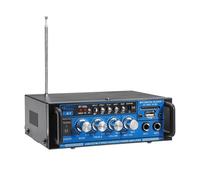 Amplificateur De Puissance Audio Portable Universel Pour Voiture, Bluetooth, Radio Fm, Support Sd / Usb/Mp3, Avec Télécommande