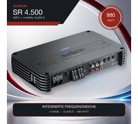 Audison SR 4.500 - Amplificateur pour Voiture 4 canaux 4x125W