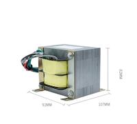 Amplificateur de puissance carré en forme de E, 900 W, entièrement en fil de cuivre, transformateur double 32 V/30 V/28 V/26 V/24 V/22 V/18 V(Dual 42V dual 12V)