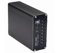 Amplificateur de puissance RF 50 W avec connecteurs M/UHF et Q9 3-24 MHz Commutation automatique TX/RX Ventilateur silencieux pour USDX, FT-817/818, IC-703/705, KX3 pour Xiegu G90(interface M/UHF)