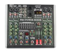 Amplificateur de puissance, table de mixage 6 canaux, connexion Bluetooth, prise EU