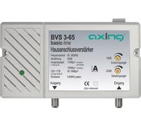 Axing BVS 2-65 Amplificateur domestique 25 dB pour câble TV ou TNT (85-862 MHz, canal retour passif 5-65 MHz)