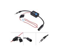 Amplificateur de signal - Cuque - 12 V - Antenne radio FM/AM - Gain de 25 dB - Anti-interférences