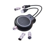 Amplificateur de Signal D'Antenne de TéLéVision NuméRique HDTV ExtéRieur ou IntéRieur à Installation HD FM DVB Alimenté par USB 32DBI