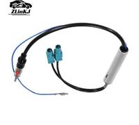 Amplificateur de Signal d'Antenne FM AM pour Voiture,Adaptateur de Convertisseur de Prise DIN pour Volkswagen,Audi,VW,BMW
