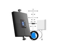 Amplificateur De Signal Mobile 3G 4G 5G 700 1800 2100 900 GSM LTE Kit Répéteur Réseau Double Bande Pour Facile Large Compatibilité(900 2100 MHz)