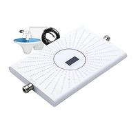 Amplificateur de Signal Mobile, CDM GSM+DCS+WCDMA Combinaison tri-Bande kit d'extenseur de Plafond intérieur/antenne extér,900/1800/2100MHz