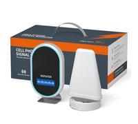 Amplificateur de signal mobile pour les maisons jusqu'à 150 m², installation facile avec antenne intégrée, amplificateur de signal mobile avec écran LCD HD, amplificateur 5G 4G LTE pour Wind Tre, TIM