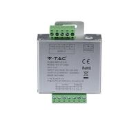 Amplificateur de signal pour contrôleur de bandes LED RVBW, 12-24 V, 4 canaux, 6 A pour canal 24 A max.