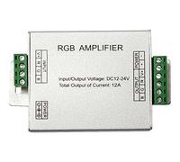 Amplificateur de signal RVB 12â€“24 V de 12 à 30 A pour extension, 12A 144W - 288W, RGB