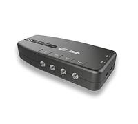 Amplificateur de Signal SLx TV 4 Sorties 27820BMR - Améliore la qualité de l'image et la réception des chaînes - Augmente Votre Signal HD TV/FM/Dab. 4 Voies - pour HD et Freeview, Gris.
