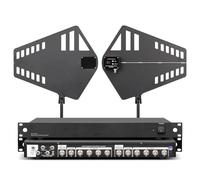 Amplificateur de signal UHF sans fil avec gain réglable - Système de distribution d'antenne directionnelle active, plage de fréquences 400-950 MHz