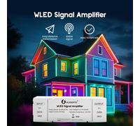 Amplificateur de signal WLED, extension de 10 m, bande LED sans scintillement, pour contrôleur numérique WS2811, WS2812, SK6812
